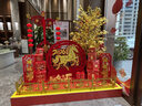 億通佰惠 新年美陳堆頭 2026馬年春節氛圍裝飾擺件元旦商場(chǎng)酒店場(chǎng)景布置 馬年套餐49 一套裝 曬單實(shí)拍圖
