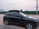 適用大眾SUV車(chē)頂行李箱探歌 途觀(guān)  途岳 途昂 途安車(chē)頂行李架 黑色 550L+橫桿 曬單實(shí)拍圖