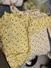 G.duck童裝女童秋冬裝2023新款兒童高領(lǐng)加絨加厚打底衫寶寶碎花上衣T恤 杏色+黃色(2件裝) (德絨(好質(zhì)量) 100(參考年齡3-4歲)(100 建議90- 曬單實(shí)拍圖