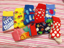 Happy Socks【新品】Happy Socks水果可愛(ài)襪子多巴胺襪子中筒襪襪子女ins潮 水果云藍 1雙 M 36-40 曬單實(shí)拍圖