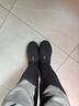 雙星（shuangxing）一腳蹬男鞋冬季加絨保暖棉鞋老北京布鞋中老年爸爸鞋 黑色 41 曬單實(shí)拍圖