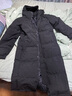 稻草人羽絨棉服男長(cháng)款男女同款冬季過(guò)膝休閑保暖大衣情侶裝加厚外套 NRCQ-659-黑色 M 【105-120斤】 曬單實(shí)拍圖