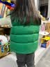 little MO&Co.火山巖蓄熱 童裝冬裝男童女童羽絨服背心馬甲外套兒童 萊姆綠色 100 110/52 曬單實拍圖