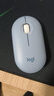 羅技（Logitech）PEBBLE 2 COMBO無(wú)線(xiàn)鍵鼠套裝（似K380+PEBBLE藍牙套裝）藍牙辦公鍵盤(pán)靜音鼠標鵝卵石Mac ipad鍵盤(pán) 2.4G+藍牙無(wú)線(xiàn)套裝【品月藍】 曬單實(shí)拍圖