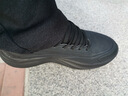 鴻星爾克男鞋秋冬季新款黑色運動(dòng)鞋保暖跑步鞋防潑水跑鞋子男革面鞋流星 【推薦款-防潑水皮面】正黑 42 曬單實(shí)拍圖