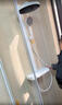 九牧（JOMOO）花灑全套智能淋浴套裝琴鍵置物斜噴淋浴噴頭絲雨旗艦版恒溫淋浴器 【IMAX雨淋花灑1.0】26195 曬單實(shí)拍圖