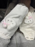 途尊秋冬新款可愛(ài)兔袖套加長(cháng)款學(xué)生羽絨服防污耐臟護袖套學(xué)生毛絨袖頭 蝴蝶結可愛(ài)兔袖套【1雙裝】 曬單實(shí)拍圖
