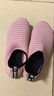 朗威室內健身鞋健身裝備軟底防滑瑜伽鞋運動(dòng)舞蹈鞋室內運動(dòng)鞋瑜伽器材 櫻花粉 36-37碼 曬單實(shí)拍圖