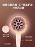 飛利浦（PHILIPS）電吹風(fēng)機家用大功率 恒溫速干 發(fā)廊沙龍專(zhuān)業(yè)級吹風(fēng)筒 負離子+2100W+6檔丨小花筒白 曬單實(shí)拍圖