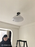 雷士（NVC）LED照明枕邊風(fēng)風(fēng)扇燈吊扇燈北歐餐廳臥室1級能效三防白色42寸60瓦 曬單實(shí)拍圖