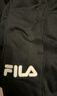 FILA 斐樂(lè )官方男士針織長(cháng)褲秋季新款時(shí)尚純棉舒適休閑直口褲 正黑色-BK L 175/84A/L 曬單實(shí)拍圖