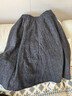 晚白【新品】2025冬款氣質(zhì)綿羊毛裙子高腰百搭大擺a字半身裙 灰色 M 曬單實(shí)拍圖