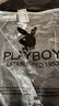 花花公子（PLAYBOY）針織衫男士秋冬款套頭半高領保暖寬松休閑毛衣 深灰 L 曬單實拍圖