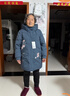 鴨鴨（YAYA）奶奶冬裝羽絨服60歲70老太太加厚保暖中老年媽媽款中國風(fēng)老人外套 曬單實(shí)拍圖