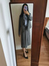 圖曼朵灰色西裝外套女秋季新款通勤面試小個(gè)子西服套裝正裝職業(yè)裝 灰色西裝外套 S 曬單實(shí)拍圖