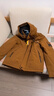 JEEP吉普羽絨服男冬季短款連帽保暖外套男士休閑夾克衣服男裝 棕色 XL 曬單實(shí)拍圖