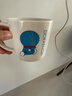 嘉億元哆啦A夢(mèng)兒童牛奶杯陶瓷家用水杯子馬克杯高顏值可愛(ài)伴手禮 開(kāi)心杯-藍色 曬單實(shí)拍圖
