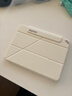 zoyu iPad Air7保護套2025款Pro保護殼Y折mini7磁吸air6拆分5適用蘋(píng)果iPad11英寸10代2024平板13防彎9 奶油白【送鋼化膜】 2022款Air5【10.9英寸】 曬單實(shí)拍圖