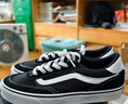 VANS萬(wàn)斯范斯官方 Brooklyn LS黑色簡(jiǎn)約復古男鞋板鞋 黑色  42 曬單實(shí)拍圖