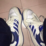 adidas ENTRAP美式校園風(fēng)運動(dòng)少年感復古籃球風(fēng)板鞋男女阿迪達斯 白/藍   42 曬單實(shí)拍圖