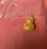 沃爾金黃金花絲鏤空葫蘆吊墜項鏈純金掛墜足金999生日禮物送女友 2g,花絲葫蘆吊墜-送黑繩-多退少補 曬單實(shí)拍圖
