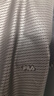 FILA 斐樂(lè )官方男子針織長(cháng)袖上衣2026春新款健身運動(dòng)加絨半拉鏈長(cháng)T 深黑-BK 2XL 185/104A/XXL 曬單實(shí)拍圖
