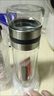 康浦佳CANPOGAD雙層隔熱高硼硅高檔茶杯大容量茶水分離水杯男款隨手杯可定制 茶倉一個(gè)【不建議拍】 全新升級【三層特級加厚】濃度 曬單實(shí)拍圖