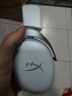 極度未知（HYPERX）颶風(fēng)2升級款颶風(fēng)3 頭戴式游戲電競耳機電腦耳麥 吃雞游戲耳機 適配三角洲行動(dòng) 【颶風(fēng)3S無(wú)線(xiàn)加強版冰霜白】200h續航 頭戴式游戲耳機 曬單實(shí)拍圖