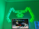 NANOLEAF奇光萬(wàn)物 三角奇光板家居電競房RGB氛圍燈可DIY拼接屏光同步墻面拾音律動(dòng)LED壁燈 曬單實(shí)拍圖