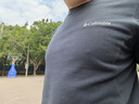 Columbia哥倫比亞戶(hù)外25秋冬新品男子銀點(diǎn)熱能UPF50防曬T恤XE9365 010黑色 亞太修身版型 S (170/92A) 曬單實(shí)拍圖