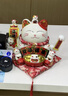 京東京造招財貓擺件 電動(dòng)手搖開(kāi)業(yè)禮品喬遷新居禮物客廳辦公室收銀臺裝飾 曬單實(shí)拍圖