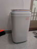 志高【熱銷(xiāo)Top1】脫水機單甩干脫水機干桶甩干機小型迷你家用甩干桶出租房宿舍大容量脫水桶烘干 10KG黑蓋【不銹鋼桶加厚款】質(zhì)保三年 曬單實(shí)拍圖