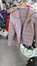 海瀾之家羽絨服女裝連帽鴨絨顯瘦保暖外套女冬季 淺紫X0 M 160/84A 推薦100~115斤 曬單實(shí)拍圖