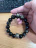 紀梵蒂 GEFIODEY天然金曜石手串男三合生肖黑曜石老型桶珠手鏈女屬馬本命年轉運珠 【牛/蛇/雞】三合生肖金曜石手串 珠徑13*14mm 曬單實(shí)拍圖
