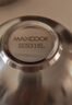美廚（MAXCOOK）316L不銹鋼碗 湯碗雙層隔熱 飯碗餐具面碗13cm 2只裝MCWA4756 曬單實(shí)拍圖