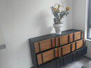 梵也家具落日斗柜實(shí)木柚木儲物客廳臥室玄關(guān)柜現代簡(jiǎn)約收納六斗柜 (1)【梵也原創(chuàng  )】【緬甸瓦城柚木】六斗柜+三斗柜 曬單實(shí)拍圖