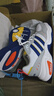 阿迪達斯（adidas）官方艦店男鞋 新款運動(dòng)鞋復古老爹鞋透氣休閑鞋耐磨舒適跑步鞋 0660-皮面-專(zhuān)柜正品 42.5 曬單實(shí)拍圖