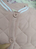 棉奇熊兒童棉服秋冬季女童校服神器棉衣內膽加厚保暖套裝內穿男棉襖上衣 X013粉色-上衣【羊毛蠶絲保暖】 120 【建議身高110-120CM】 曬單實(shí)拍圖