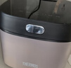 膳魔師（THERMOS）EHA-4136A智能底盤(pán)加熱不粘內膽24小時(shí)預約3L多功能電飯鍋 棕褐色 3L 電飯煲 3L 曬單實(shí)拍圖