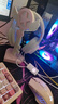 粉電競房電腦頭戴式耳機卡通支架可愛(ài)粉色掛架二次元禮物魔法鑰匙 完美主義 拒絕瑕疵 曬單實(shí)拍圖