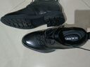 奧康（Aokang）男鞋商務(wù)正裝男款內增高皮鞋男軟底舒適真皮增高6cm皮鞋結婚新郎 黑色增高6cm 40 標準皮鞋尺碼 曬單實(shí)拍圖
