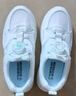 回力（Warrior）小白鞋兒童運動(dòng)鞋休閑鞋男女童老爹鞋 WZ(CL)-0679 白色 37  曬單實(shí)拍圖