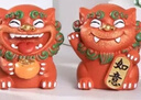 如果創(chuàng  )意閩南文創(chuàng  )裝飾擺件風(fēng)獅爺桌面招財手辦國風(fēng)擺飾伴手禮生日禮物 歡喜風(fēng)獅爺彩色款大號-柿柿如意 曬單實(shí)拍圖
