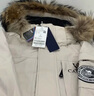 駱駝（CAMEL）【王俊凱同款】戶(hù)外極寒派克工裝羽絨服拒水羽絨外套男女冬中長(cháng)款 A33CAPN145A，流光白，男女同款 XL 曬單實(shí)拍圖