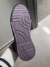 彪馬（PUMA）【厚底鞋】復古增高松糕鞋板鞋女低幫休閑鞋CARINA402638 黑色-深紫色-03 38 曬單實(shí)拍圖