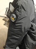 龍牙（Dragon Tooth）四代龍牙守護者重型戰術(shù)防寒羽絨服冬季加厚保暖鵝絨服外套 極夜黑 3XL 185/112B 231-245斤 曬單實(shí)拍圖