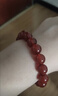 世福星8A級正品紅瑪瑙手串水晶瑪瑙手鏈女款紅色轉運本命年女士生日禮物 8A收藏級臻品紅瑪瑙-10MM 附證書(shū) 曬單實(shí)拍圖