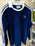 阿迪達斯（adidas）三葉草系列 女 CC LS TEE W 長(cháng)袖 JM8012 深靛藍 L 曬單實(shí)拍圖