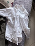 BLACKMONDAY純棉牛津紡長(cháng)袖襯衫男全棉抗皺免燙純色男士商務(wù)休閑襯衣 曬單實(shí)拍圖