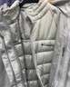 Columbia張婧儀同款哥倫比亞女防水沖鋒衣650蓬羽絨服三合一外套XR2978 031XR2978 卷云灰 M(160/84A) 曬單實(shí)拍圖